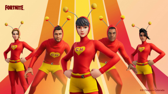 Skin de El Chapulín Colorado llega a Fortnite